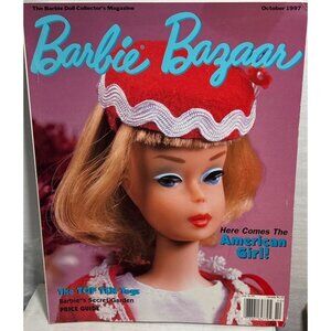 Barbie Bazaar Magazine October 1997 Issue American Girl And Collectible Dolls